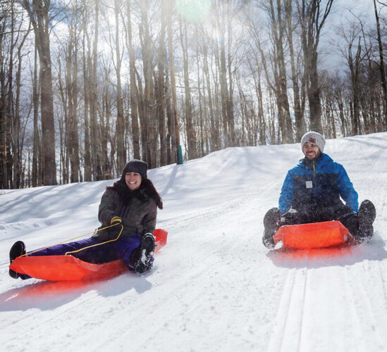 Blackwater Falls State Park offers Sled Run